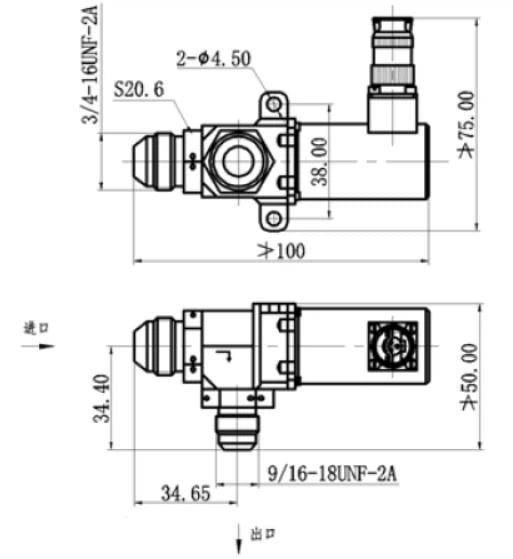 6mm Aircraft Engine Oil Solenoid Valve (2/2-Way, Normally Closed) factory