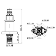 3mm Pneumatic Solenoid Valve (2/3-Way)