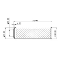 High-Precision RP-3 Fuel Filter Element